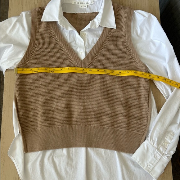 Veronica Beard Mixed Media Vest - Picture 6 of 13